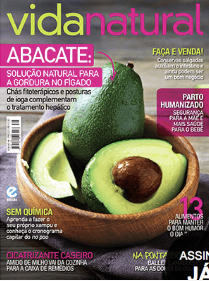 Capa da revista Vida Natural